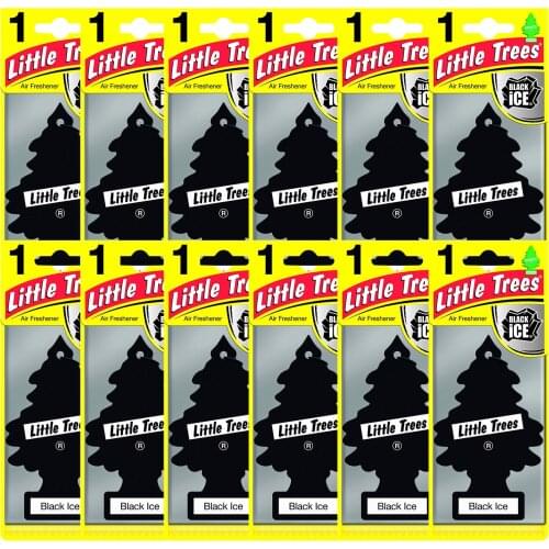 Little Trees Black Ice Asma Oto Kokusu 12 Adet