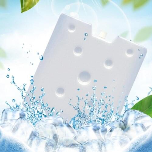 Ice Pack Reusable Ice Bag Recyclable White Fresh Keeping Slim Ice Pack For Lunch Box Food Cans Wine Thickened Cold Keeping Fresh