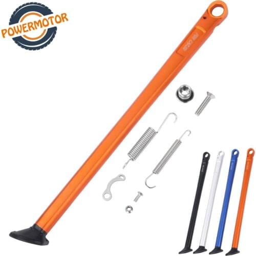 Motorcycle CNC Alloy Forged Parking Side Stand Kickstand+Spring For EXC EXC-F XC XC-F XC-W EXC-R XCF-W XCR-W EXCF XCW