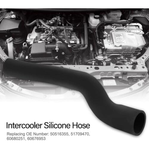 Lower Intercooler EGR Boost Silicone Hose Turbo Pipe for Alfa Romeo 147 156 159 1.9 JTD 5051635 Intercooler Boost Hose
