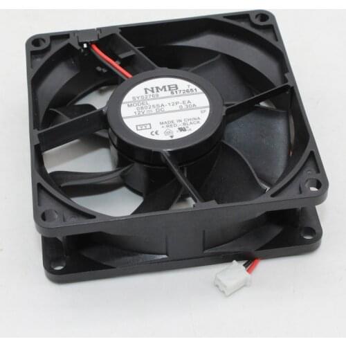 New 08025SA-12P-EA For NMB 8025 12V fan 8cm 80mm Max Airflow Rate Power Supply of PC Case Cooling Fan