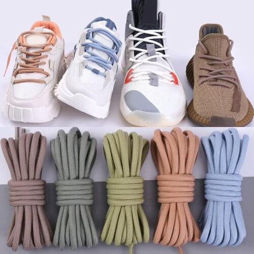 100/120/140CM Strong Shoelaces Round Shoe Laces High Top Outdoor Walking Hiking Boot Laces Bootlaces 1Pair Sneaker Shoelace