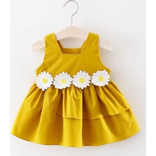 Pageant Flower Girl Dress Kids Birthday Wedding Lace Floral Sleeveless Bridesmaid Gown Formal Dresses