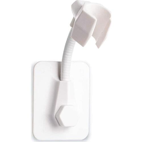Shower Head Holder Adjustable Handheld Bracket Adjustable Shower Holder, Removable No-Punching Wall