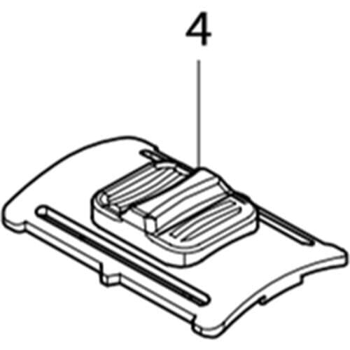 Speed adjustment lever assembly for Makita DTP131 DTP141 126105-9