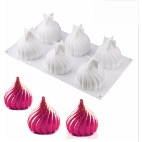 1PCS 3D RUSSIAN TALE Silicone Mold Cake Decorating Baking Pastry Tools for Chocolate Truffle Mousse Moulds Pastry Art Cake Mould