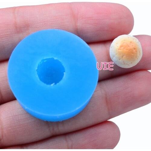 GYL346U 9.9mm Milk Bean Silicone Mold Fondant Cake Decoration Candy Resin Clay Earrings Necklace Craft Soap Candle FOOD SAFE