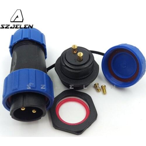 SP2110/SY2112,2 pin waterproof connector, aviation connector plug socket , waterproof connector 2 pins, industrial power connect