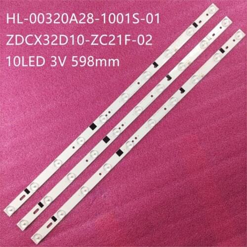 Led backlight for HL-00320A28-1001S-01 10 32LEM-1009/T2C 180.DT0-32D900-0H LE-32D7 JSL ZDCX32D10-ZC21F-02 H32B3100E CX315DLED