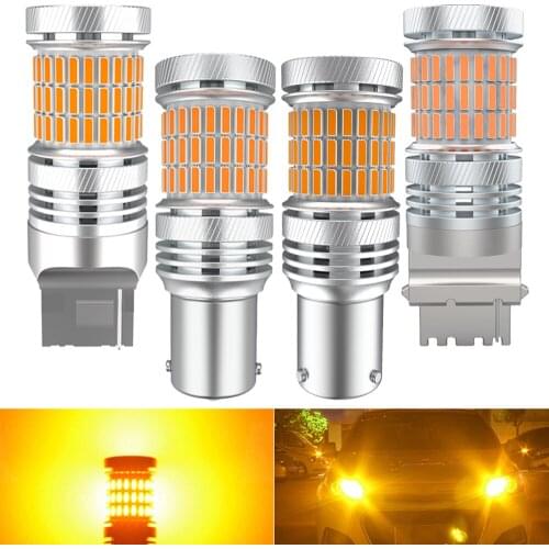 LED Turn Signal Light T25 P27W 3156 Automotive Goods Bulbs On Cars Accessories For Opel Astra j h g k b c d Insignia Diode Lamp
