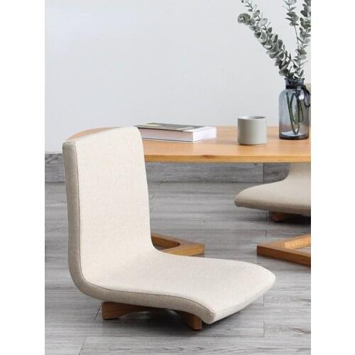 Tatami Back of A Chair Chair Rotating Wave Window Seat Japanese Bed Chair Lazy Chair Balcony Platform Single Chair Cushions