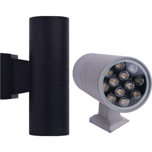 10/24/36/48W Outdoor LED Wall Light Waterproof Garden Porch Light Hotel Balcony Villa Terrace Front Door Wall Light