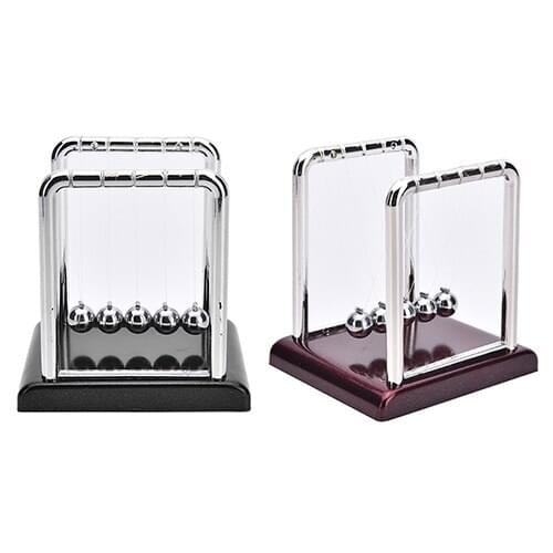 Fun Development Educational Desk Toy Gift Newtons Cradle Steel Balance Ball Physics Science Pendulum