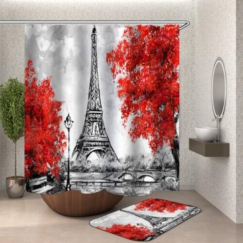 Scence Shower Curtain Home Decor Bath Shower Curtains Waterproof Fabric Bathroom Curtain Bath Curtains With Hooks
