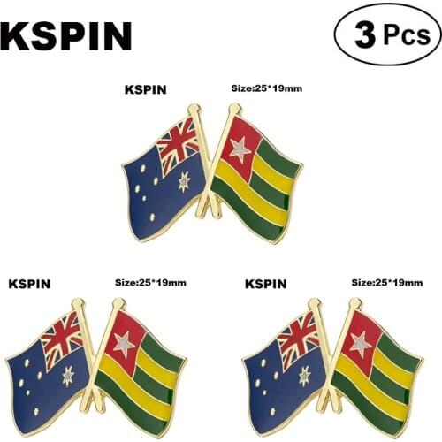 Israel & Togo Badge Lapel Pin Brooches Pins Flag badge Brooch Badges