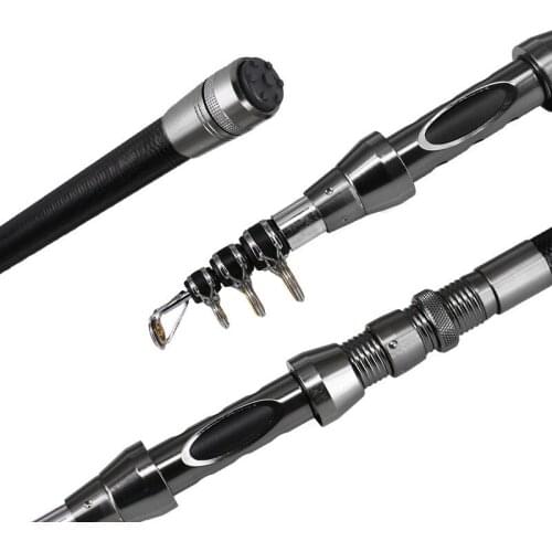 1.5M Carp Fishing Rod feeder Hard FRP Carbon Fiber Telescopic Fishing Rod fishing pole