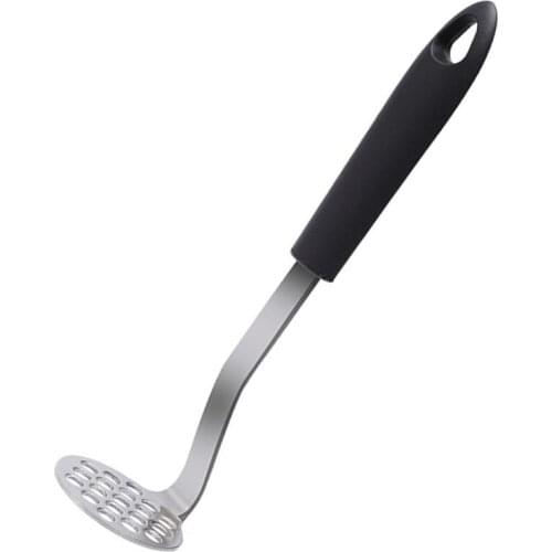 1pcs New Stainless Steel Potato Masher Easy To Clean Manual Press Mud Kitchen Food Masher Potato Press Fruit Vegetable Tools