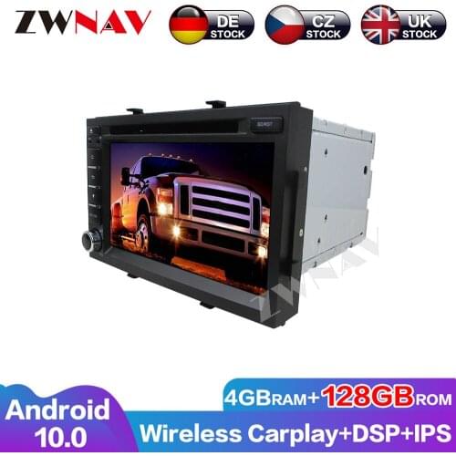 4G+128GB wireless Carplay Android 10 Car DVD Player GPS Audio Navigation DSP Head Unit For Chevrolet Cobalt Spin Multimedia