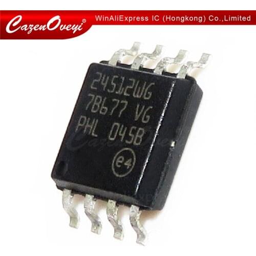 5pcs/lot M24512-WMW6TP M24512WP 24512WP SOP-8 In Stock