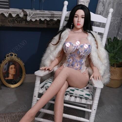 AADOLL Sex Doll 168cm Silicone Head Adult Sex Doll Big Breast Ass Chinese Beauty Woman Love Doll Vagina Lifelike Sex Toy for Man