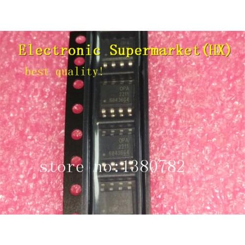 Free Shipping 5pcs/lots OPA2211AIDDA OPA2211 SOP-8 IC in stock