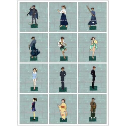 New Anime Detective Conan Case Closed Haibara Ai Cosplay Acrylic Stand Figure Model Plate Cartoon Collection Triangle Desk Decor