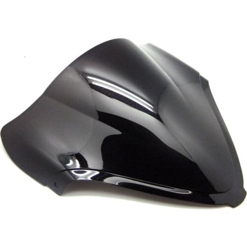 Motorcycle Black Double Bubble Windscreen Windshield Screen ABS Shield Fit For Suzuki Hayabusa GSX1300R GSXR1300 2008-2016