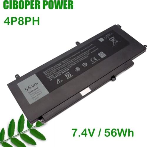 CP New Genuine Laptop Battery 4P8PH 7.4V 56Wh For 15 7000 7537 7547 7548 N7547 Vostro 5459 P68G001 P41F001 G05H0