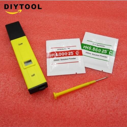 Digital LCD Pocket Pen Aquarium Pool Water PH Test Meter Measure Tester Tool