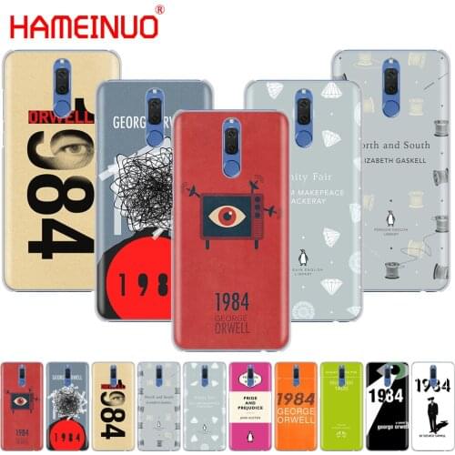 HAMEINUO 1984 George Orwell book Cover phone Case for Huawei NOVA 2 2S 3e PLUS LITE p smart 2018 enjoy 7s mate 7 8 9 10 pro