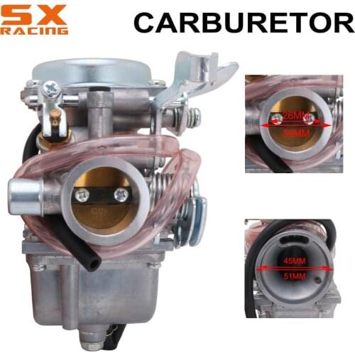 Motorcycle 26mm Carburetor Carb Carburador For SUZUKI GN125 GN 125 For Mikuni 125cc Scooter Motorbike Part High Quality