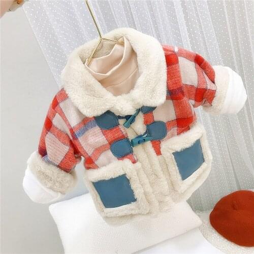 Comfortable Jacket Winter Spring Coat Outerwear Top Children Clothes School Kids Costume Teenage Girl Clothing Woolen Cloth High