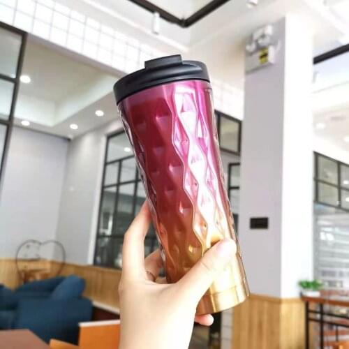 US Fashion 480ml Portable Thermos Bottle Stainless Steel Water Bottle Vacuum Flasks Stainless Steel Mug Insulated Cup