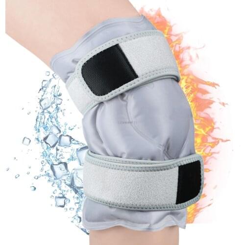 Soft ice pack, ice compress, heat the knee joint, warm protector, gel, hot and cold compress, knee pad