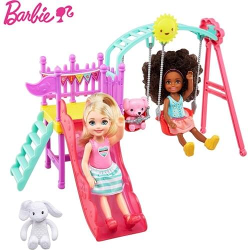 Original Brand Barbie dolls Little Mermaid Dream House Mini Baby Dolls Boneca for Girls Girls 8 Cm Toys for Children New Model