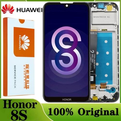 Original 5.71" LCD For Huawei Honor 8S 2020 KSE-LX9 KSA-LX9 LCD Display Touch Screen Digitizer Assembly with frame Repair parts