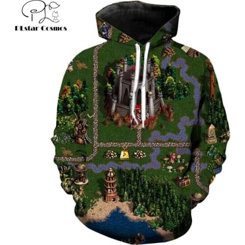 PLstar Cosmos Drop shipping 2019 New Fashion hoodies Classic game Heroes of Might & Magic Print 3d Men/Women Casual Sweatshirt