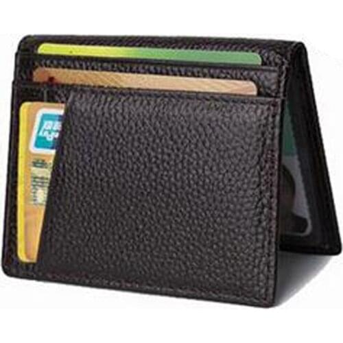 PU Leather Foldable Money Coin Men Wallet ID Case Soft Business Mini Exquisite Fashion Slim Thin Card Holder Purse Credit