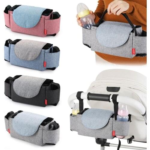 Stroller Organizer Bag Portable Roomy Baby Care Mummy Bag Partent-child Travel Hooking Stroller Bag Baby Stroller Accessories