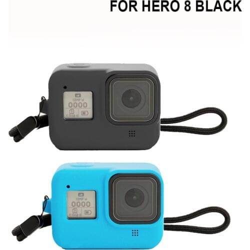 Protective Silicone Case For Gopro Hero 8 Case Protective Full Cover Shell For Gopro Accessories Action Camera