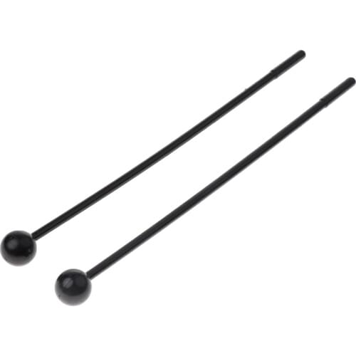 1 Pair Xylophone Glockenspiel Mallet Stick Plastic Bells Wood Block Percussion Sticks Accessories 265mm/10.43inch