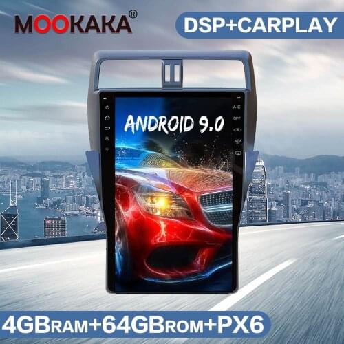 16 Inch Tesla Style Android 9.0 Car Radio GPS Navigation For Toyota Land Cruiser Prado 150 2018-2020 Multimedia Player Head Unit