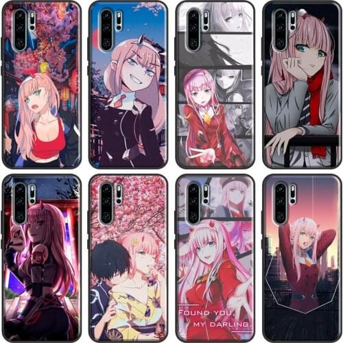 Zero two darling in the franxx 002 Case For Huawei P30 P40 P20 Lite Pro Nova 5T P Smart 2019 Honor 10 Lite 20 9X 8X 8A 10i