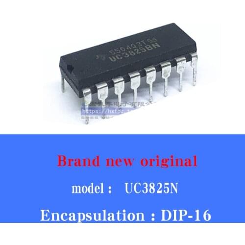 10/pcs Lot UC3825 UC3825N switching power supply controller chip straight plug DIP-16 new imported spot