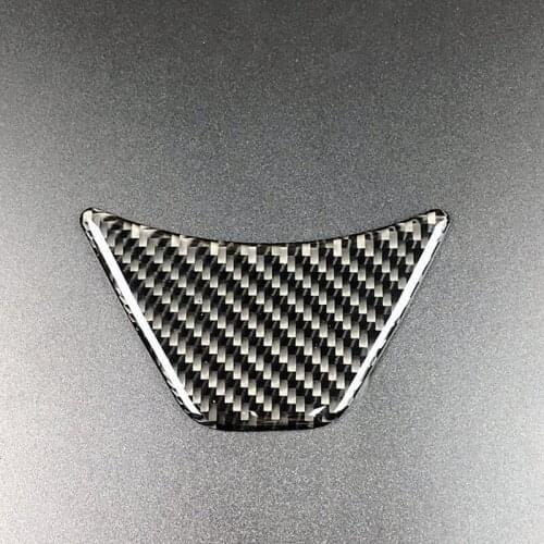 CNORICARC Car Steering Wheel decoration decals Carbon fiber Interior molding for BMW X1 F48 2016-18/2 Series Active Tourer F45