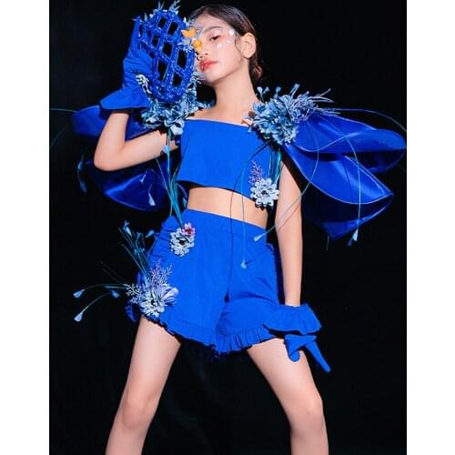 Catwalk Show Performance Stage Clothing For Girls Model Creativity Costume Fashion Individuality Canonicals Rave Outfits YS1745