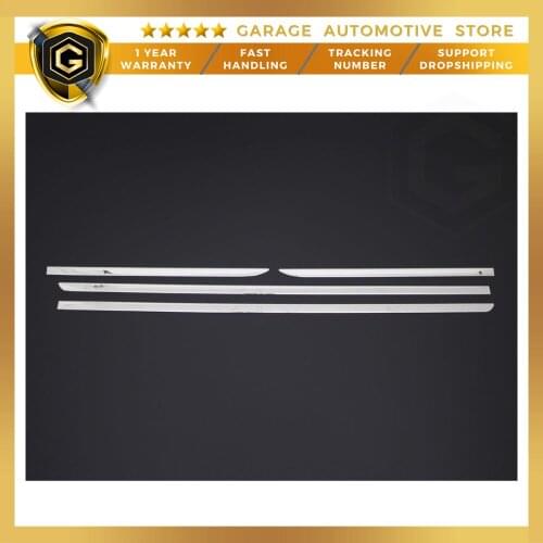 For Hyundai i20 Stainless Steel Chrome Side Door Streamer 4 Piece 2015 Above