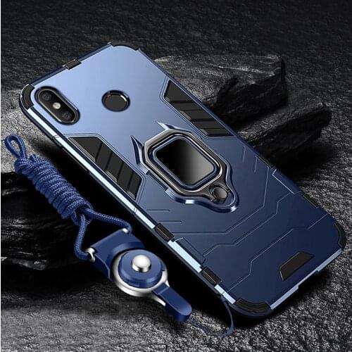 For Xiaomi Mi 8 Se 8 Lite Case Hard With Stand Armor shockproof protective Cover Case for xiaomi Mi A2 Lite A1 Pocophone F1 Play