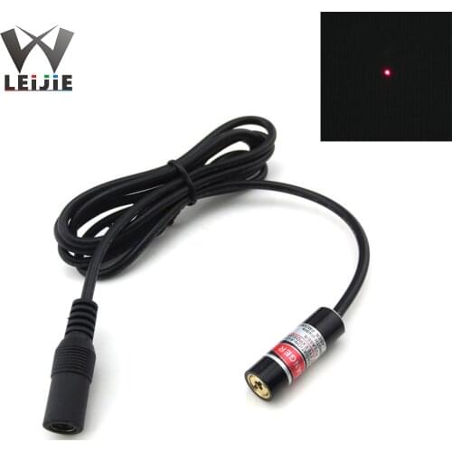 Focusable 650nm 5mW 12*30mm 1230 DOT Red Laser Module 12mm LED LD Module Long time Working