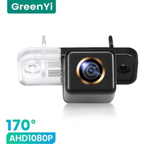 GreenYi 1080P HD 170° Car Rear View Camera For Mercedes Benz Clk W203 W209 W219 W211 Reverse Reversing 4 pin Vehicle Parking AHD